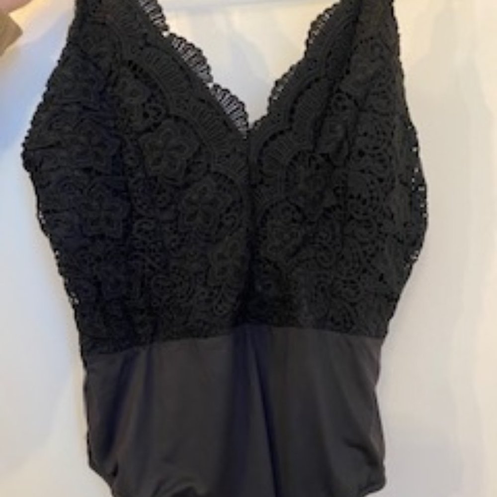 Lace Top Bodysuit